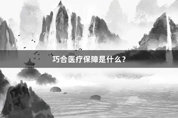 巧合医疗保障是什么？